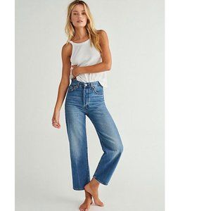 LEVI'S Ribcage Straight Ankle in Haight at the Ready Size 27x27